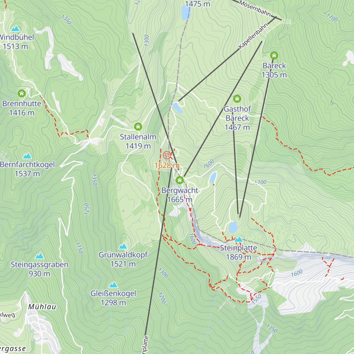 Berghaus Kammerkoer map