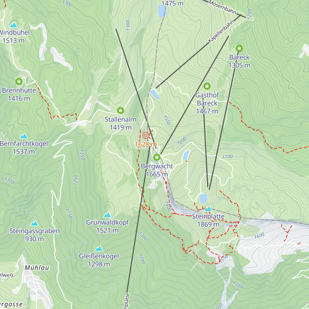 Berghaus Kammerkoer map