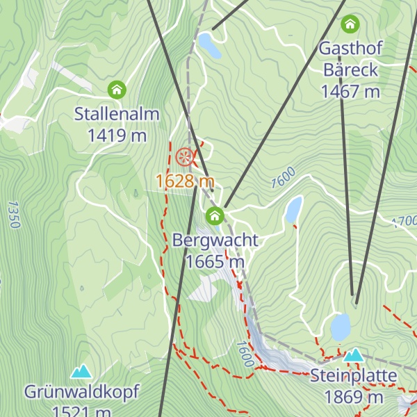 Map of Berghaus Kammerkoer