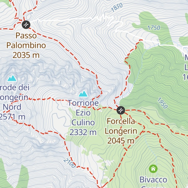 Map of I Torrione dei Longerin