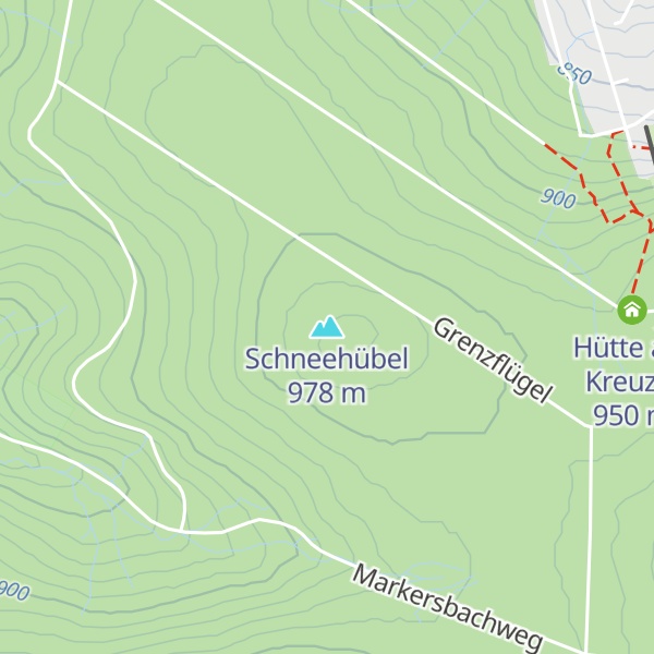 Map of Schneehübel