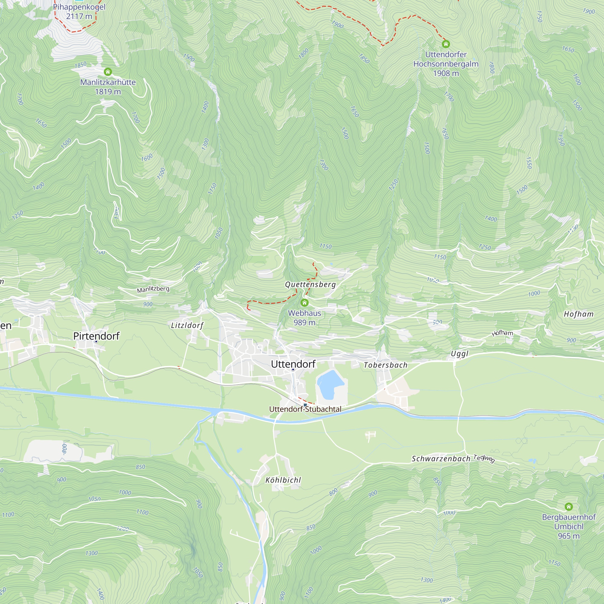 Töpferhütte map