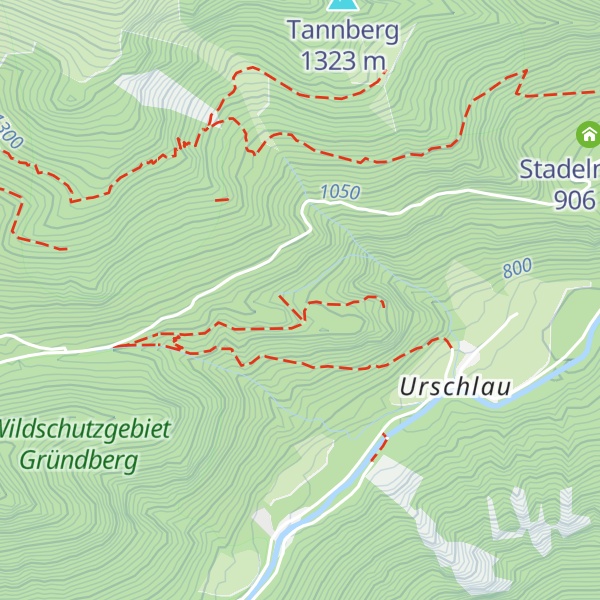 Map of Linner-Mais-Diensthütte