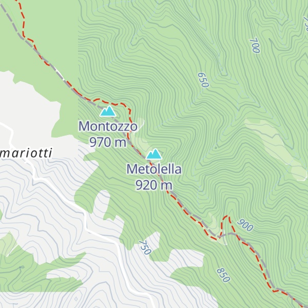 Map of Metolella