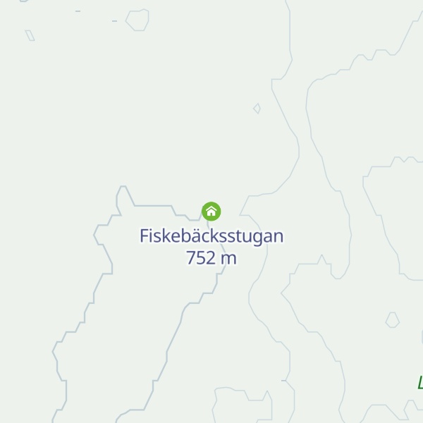 Map of Fiskebäcksstugan