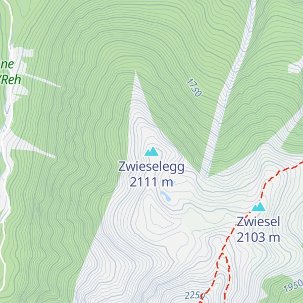 Map of Zwieselegg