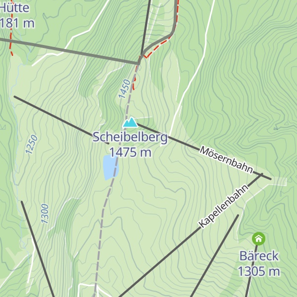 Map of Möseralm