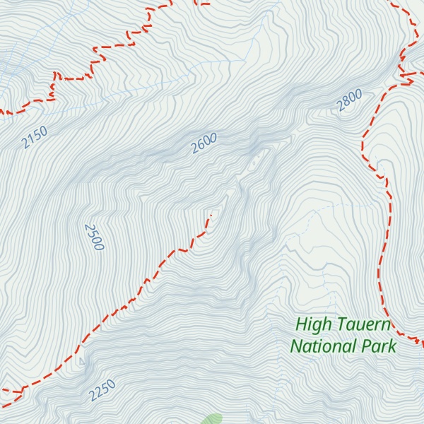 Map of Bretterwandspitze