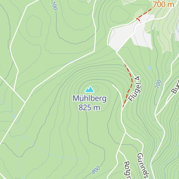 Map of Mühlberg
