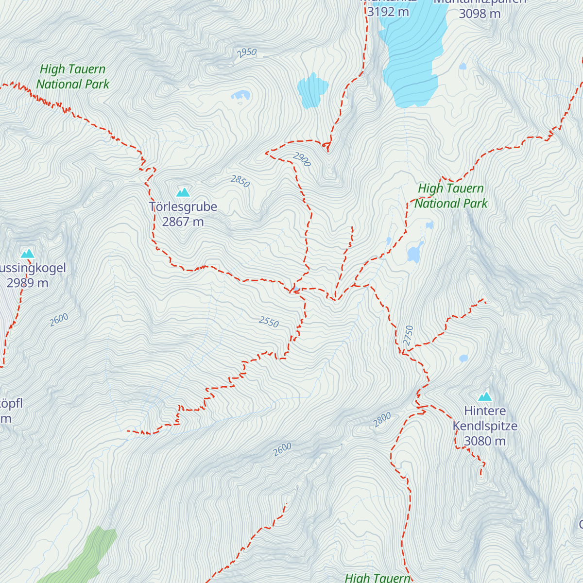 Sudetendeutsche Hütte map