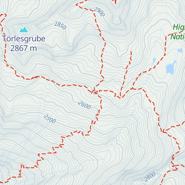 Map of Sudetendeutsche Hütte