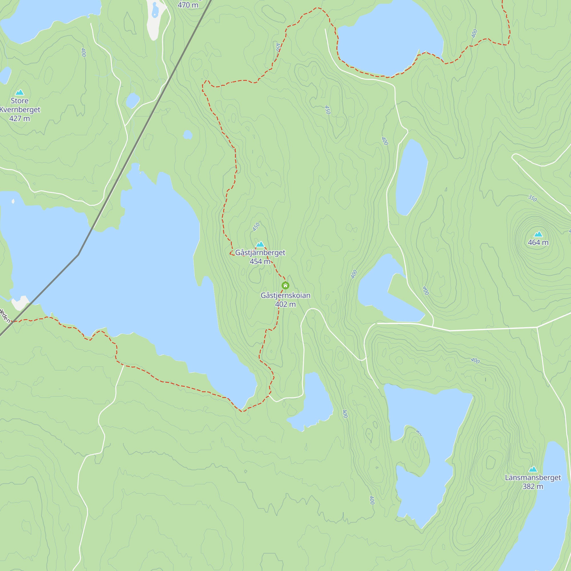 Gåstjernskoian map