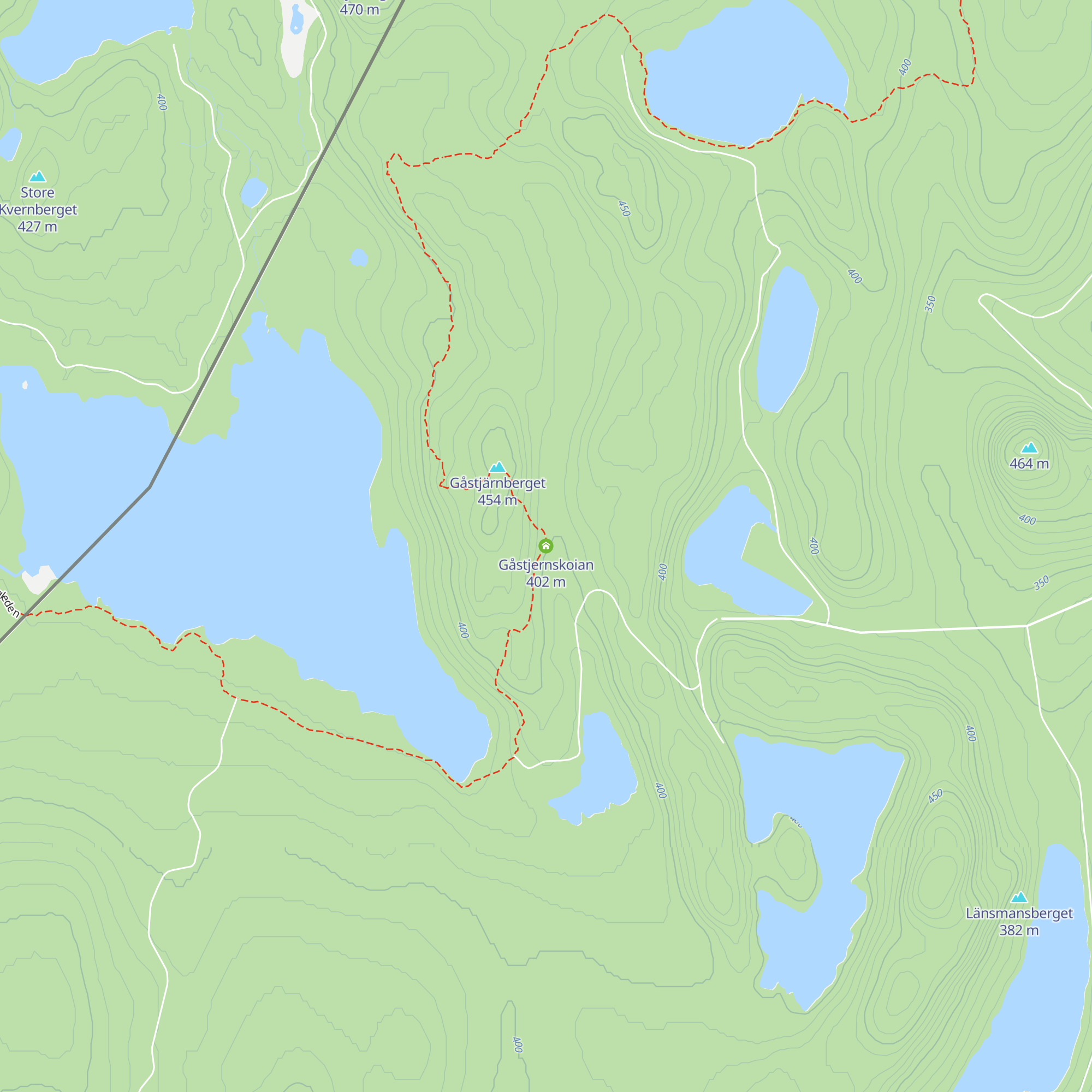 Gåstjernskoian map