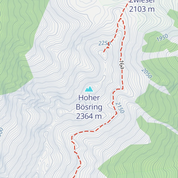 Map of Hoher Bösring