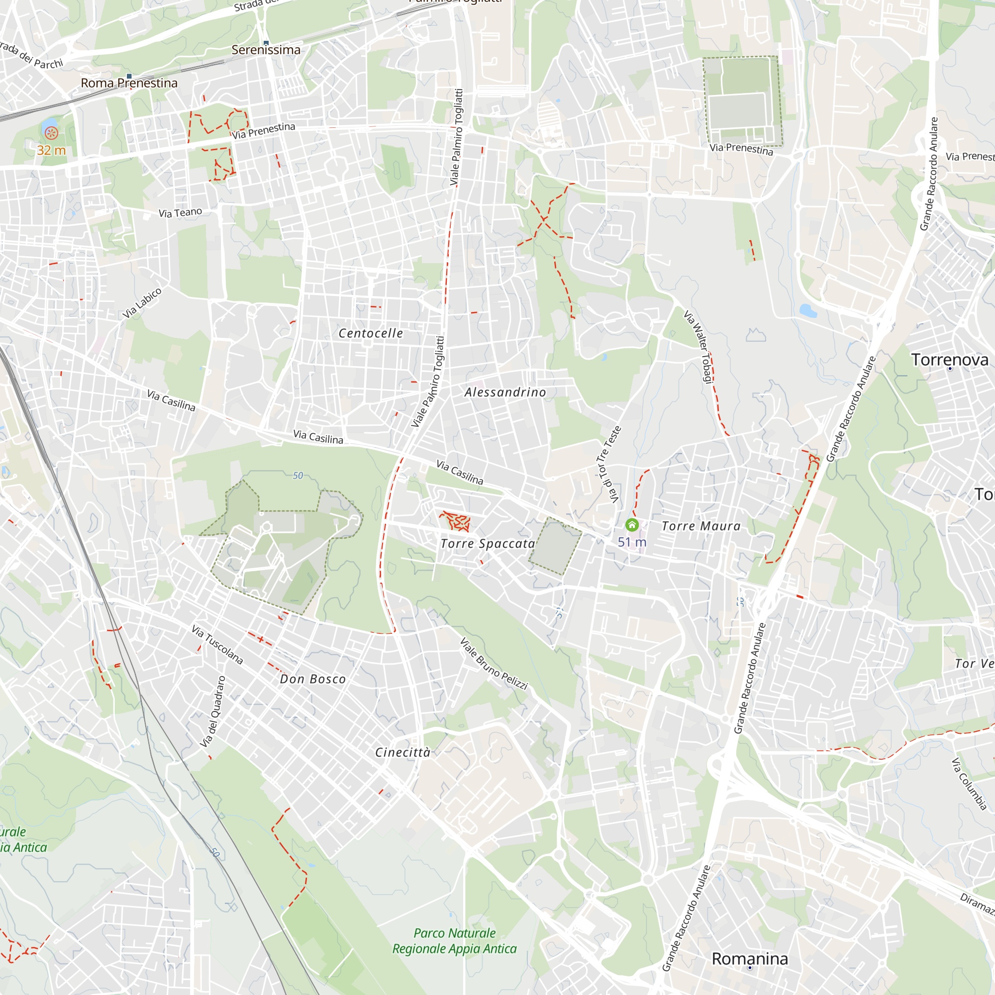 Capanna Pizza map