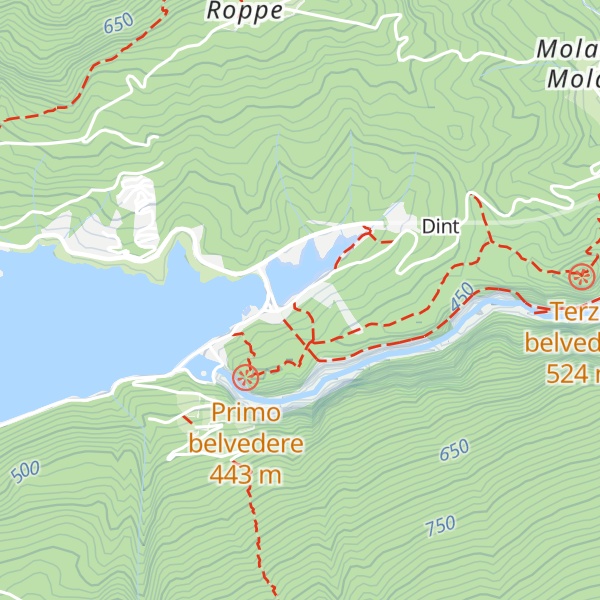 Map of Centro Visite di Barcis