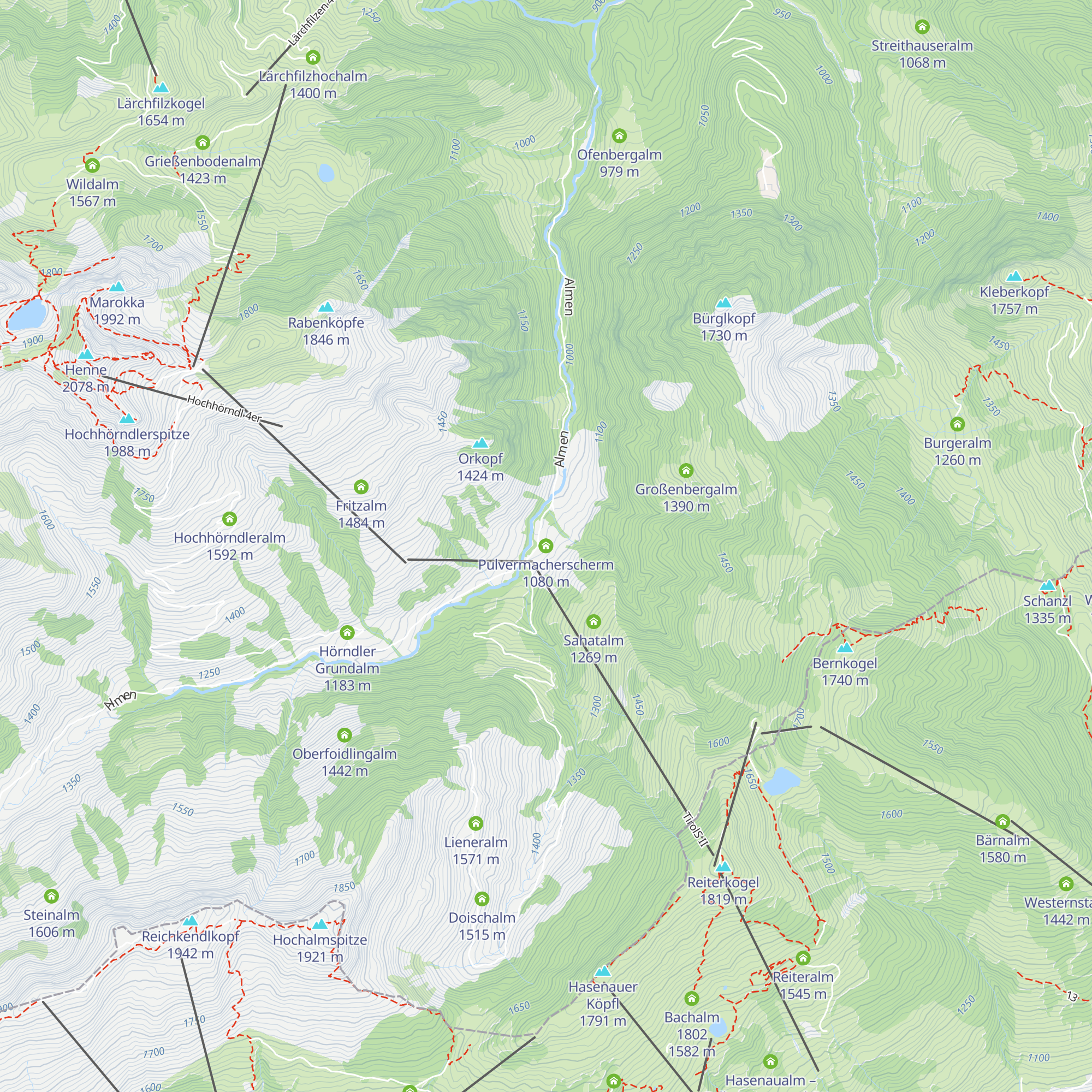 Pulvermacherscherm map
