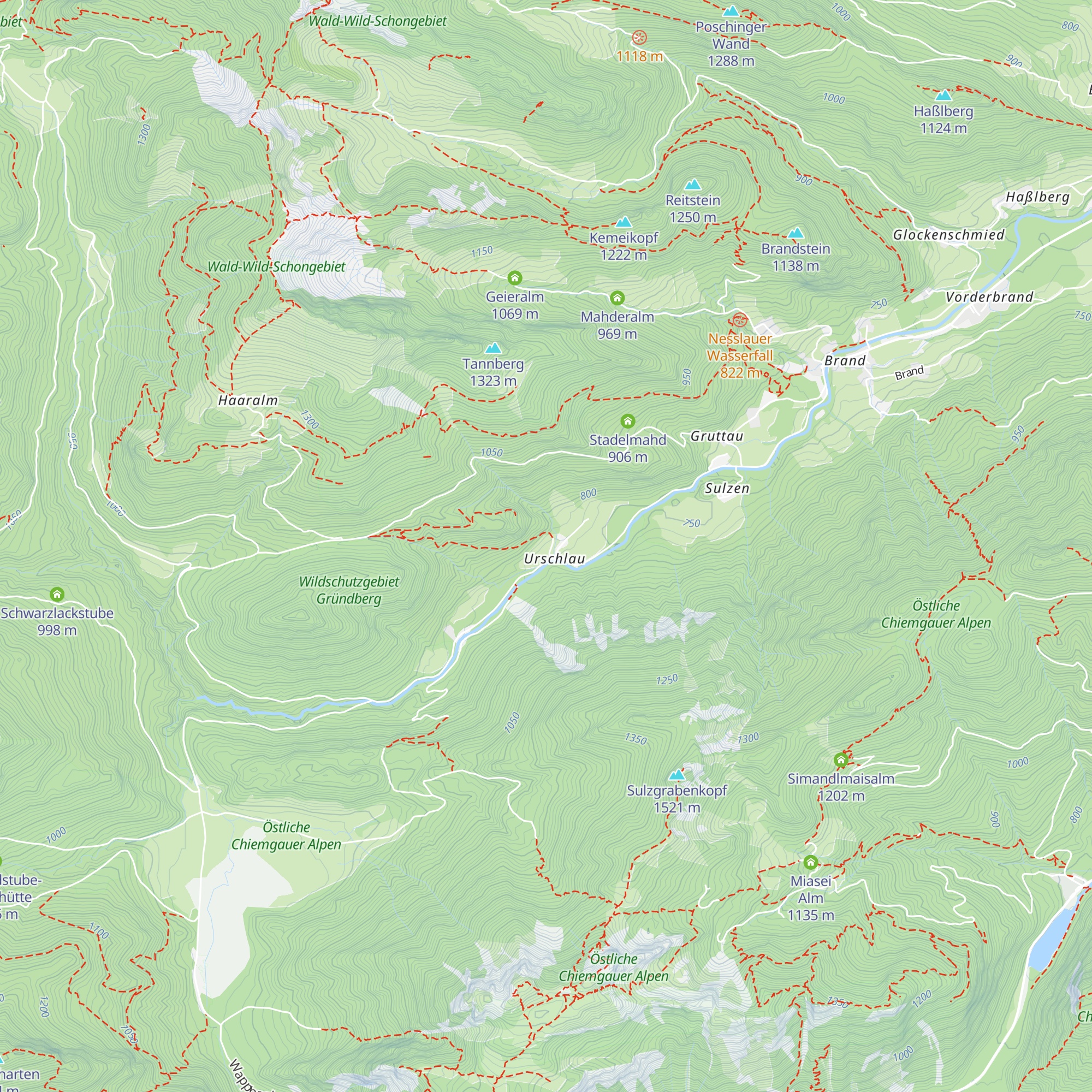 Maria Schnee map