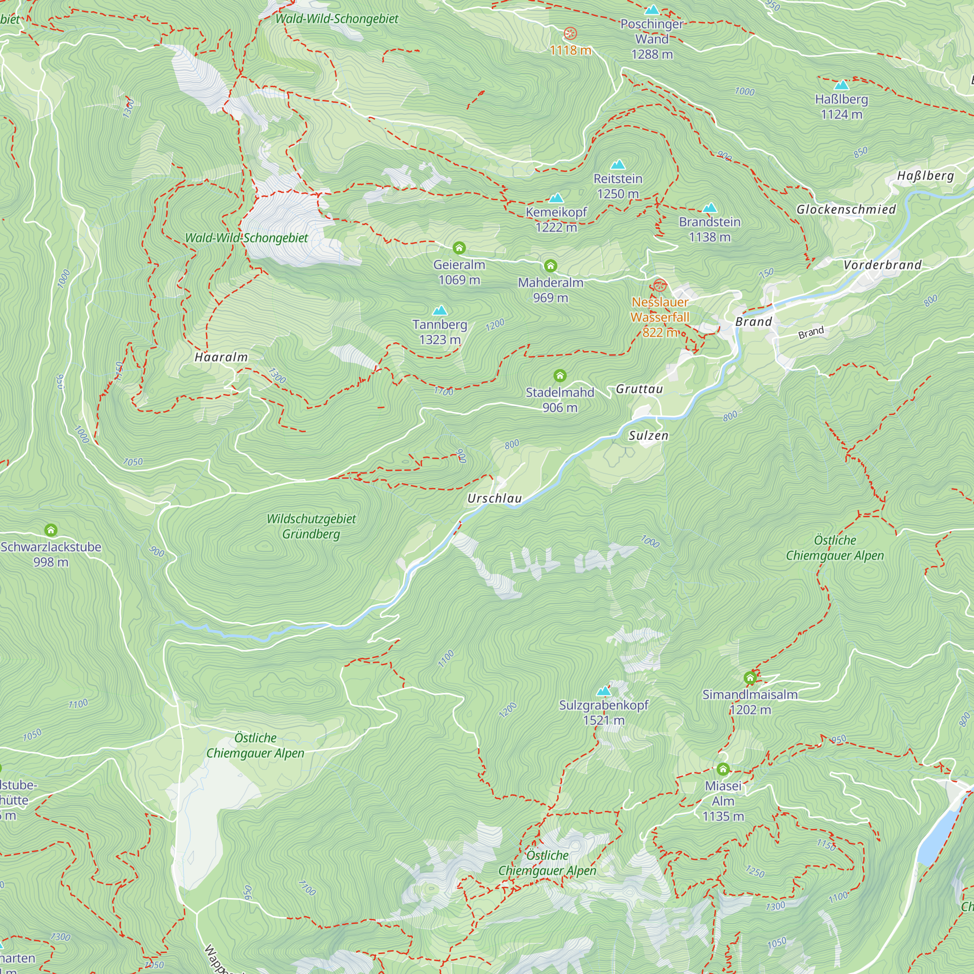 Maria Schnee map