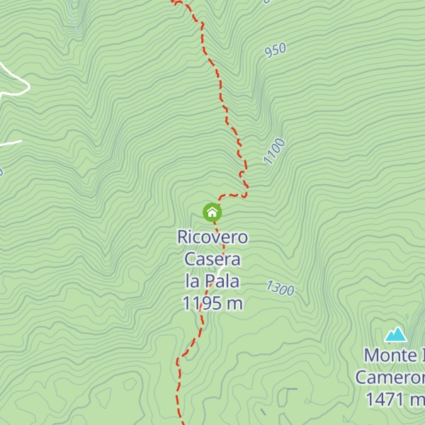 Map of Ricovero Casera la Pala