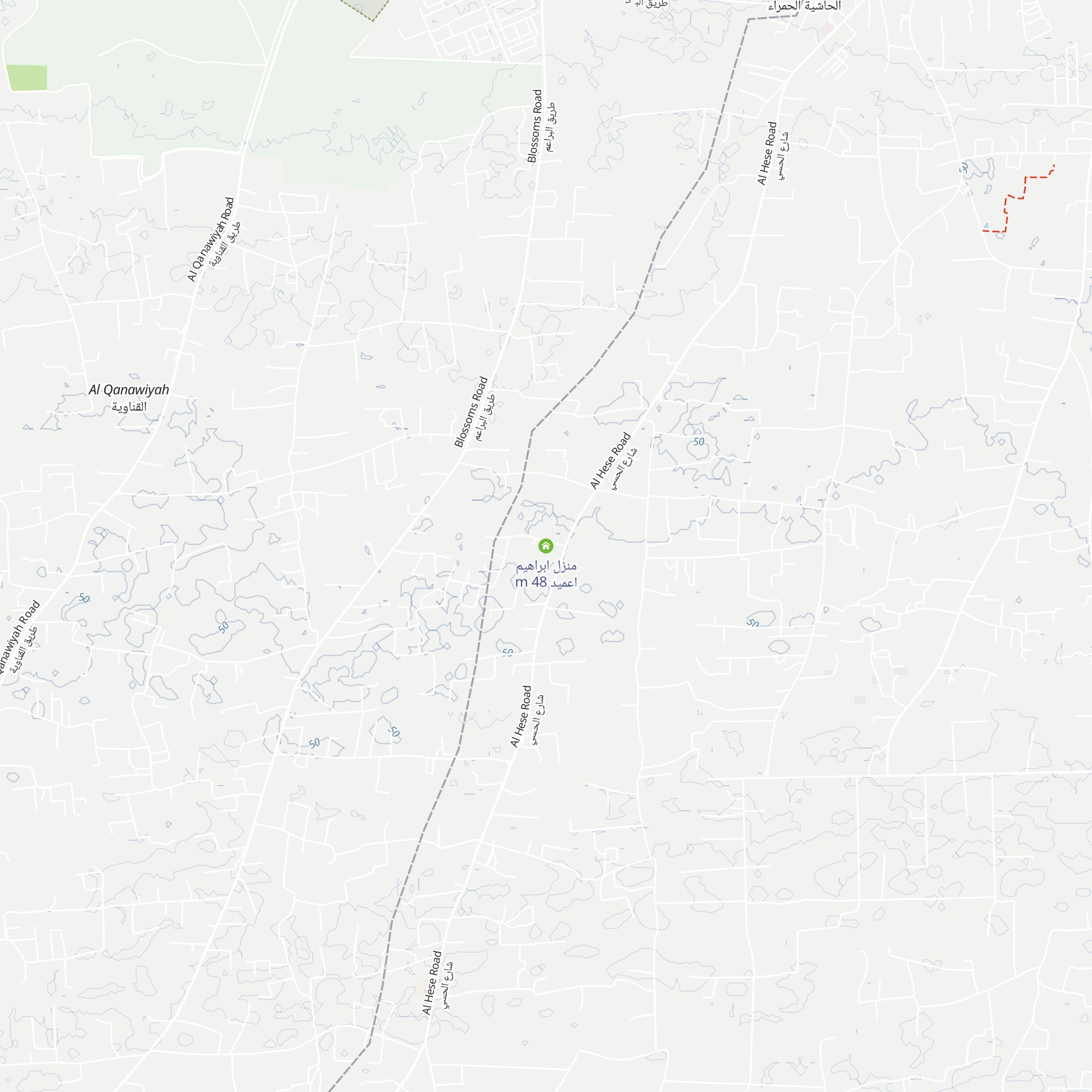 منزل ابراهيم اعميد map