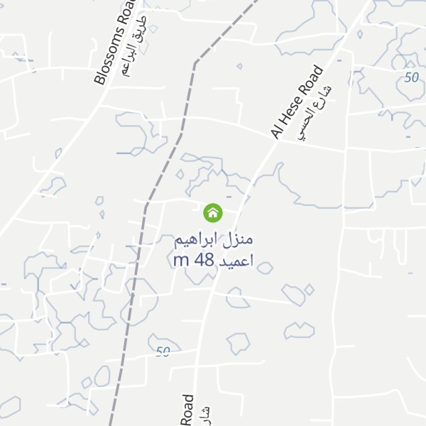 Map of منزل ابراهيم اعميد