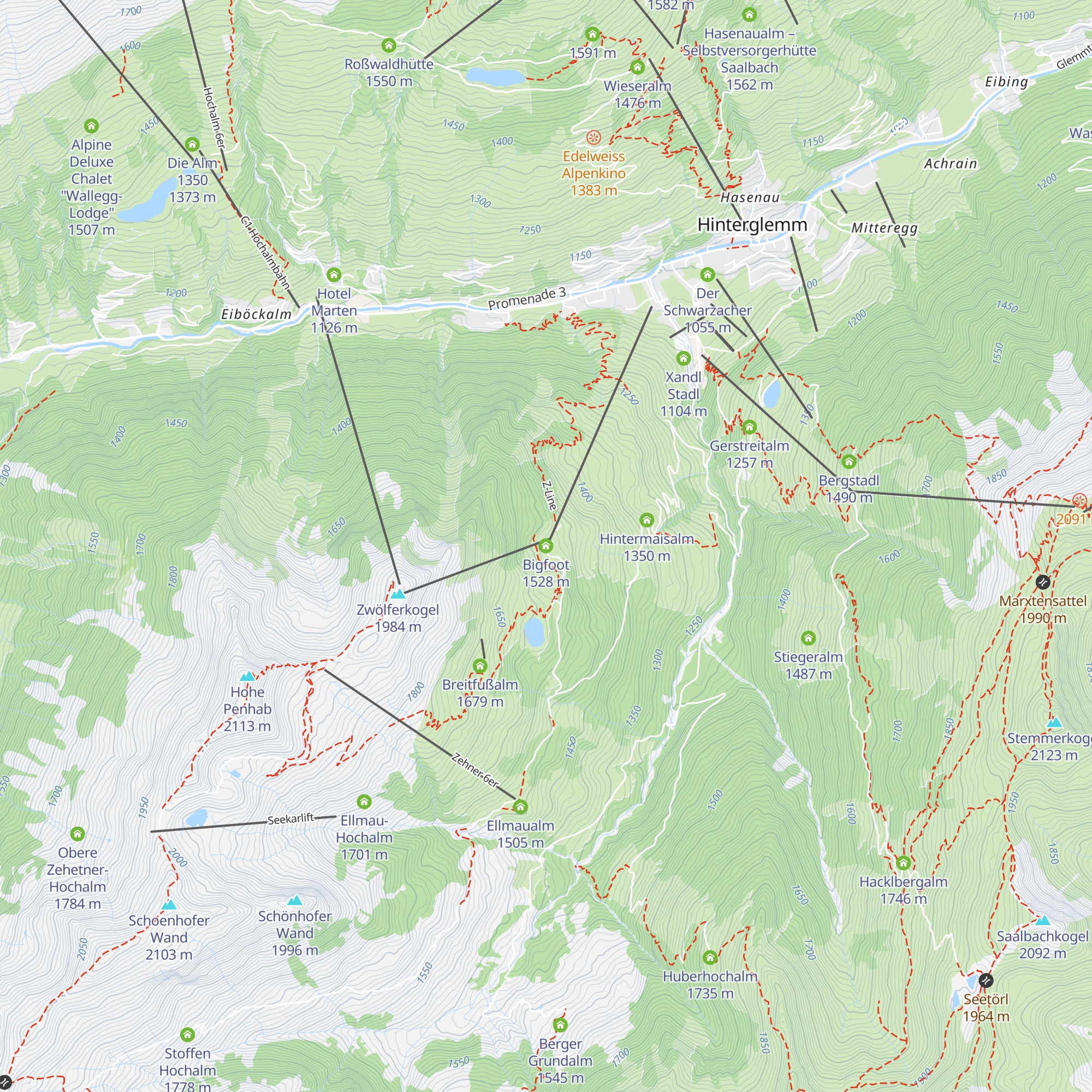 Bigfoot map