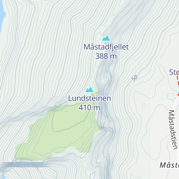 Map of Lundsteinen