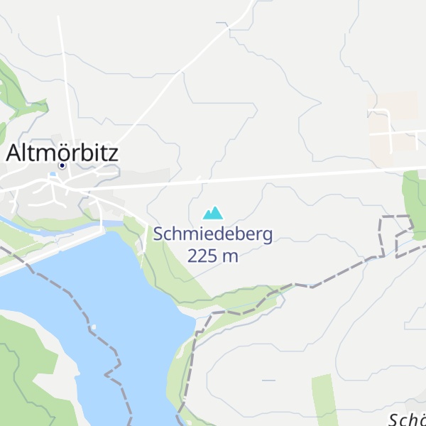 Map of Schmiedeberg