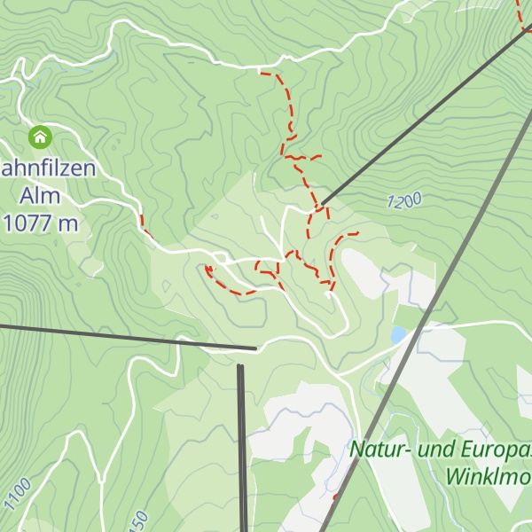 Map of Zenz-Alm