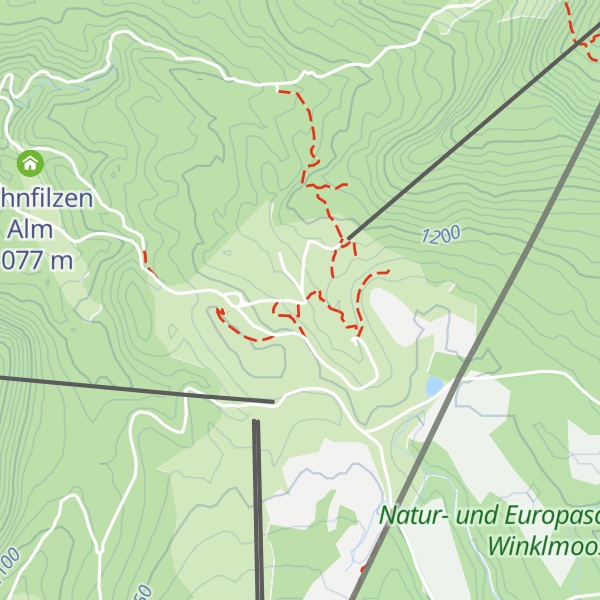 Map of Almhäuschen (Sonnenalm)