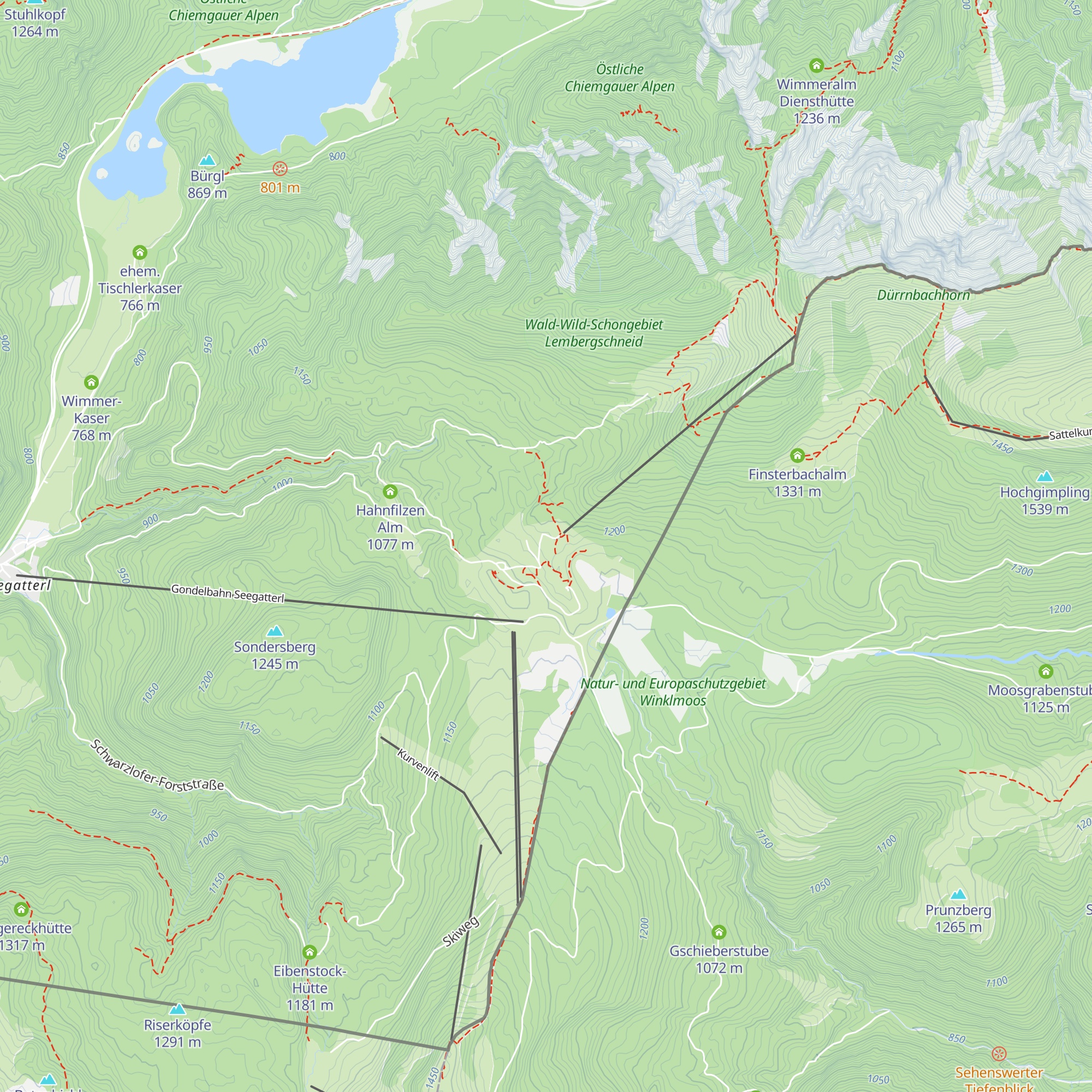 Winklmooshütte map