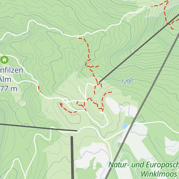 Map of Winklmooshütte