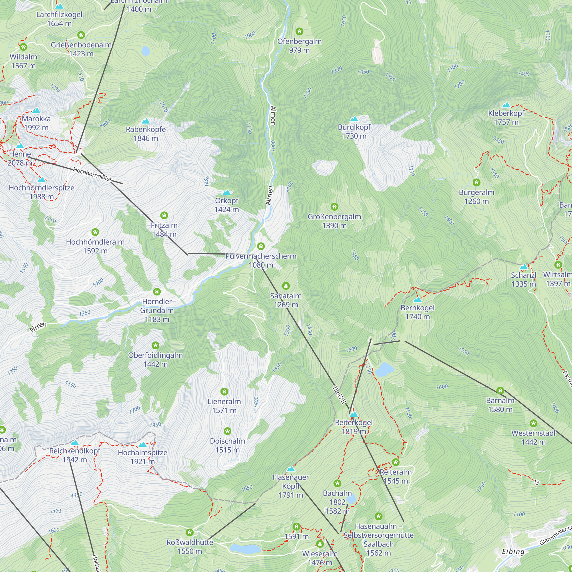 Sahatalm map