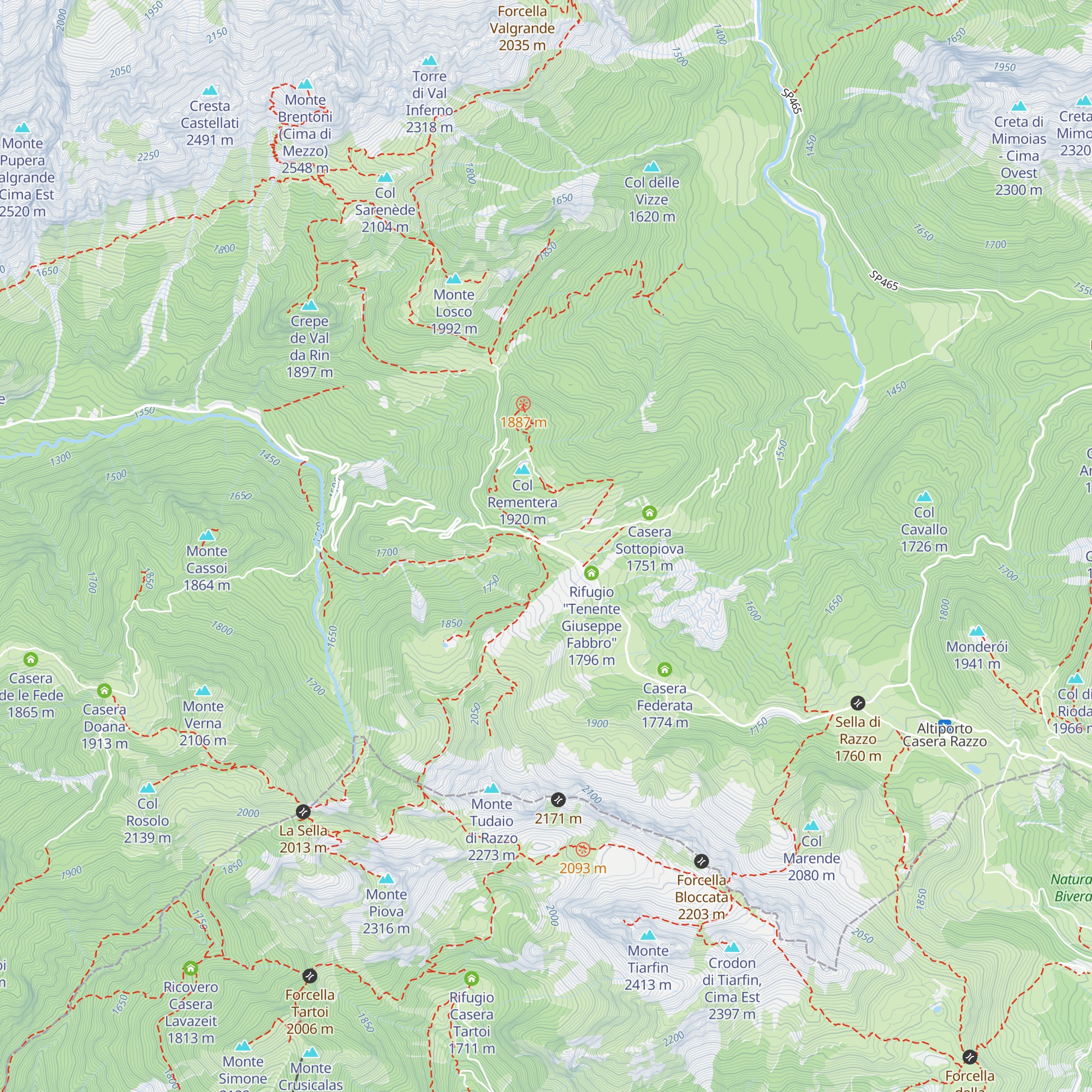 Baita Balin map