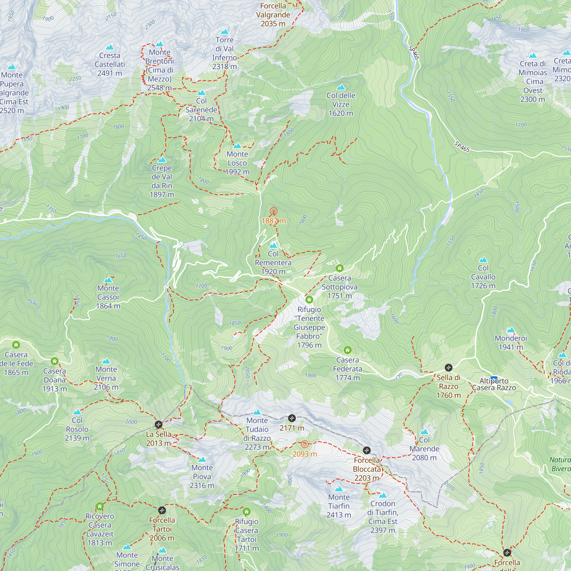 Baita Balin map