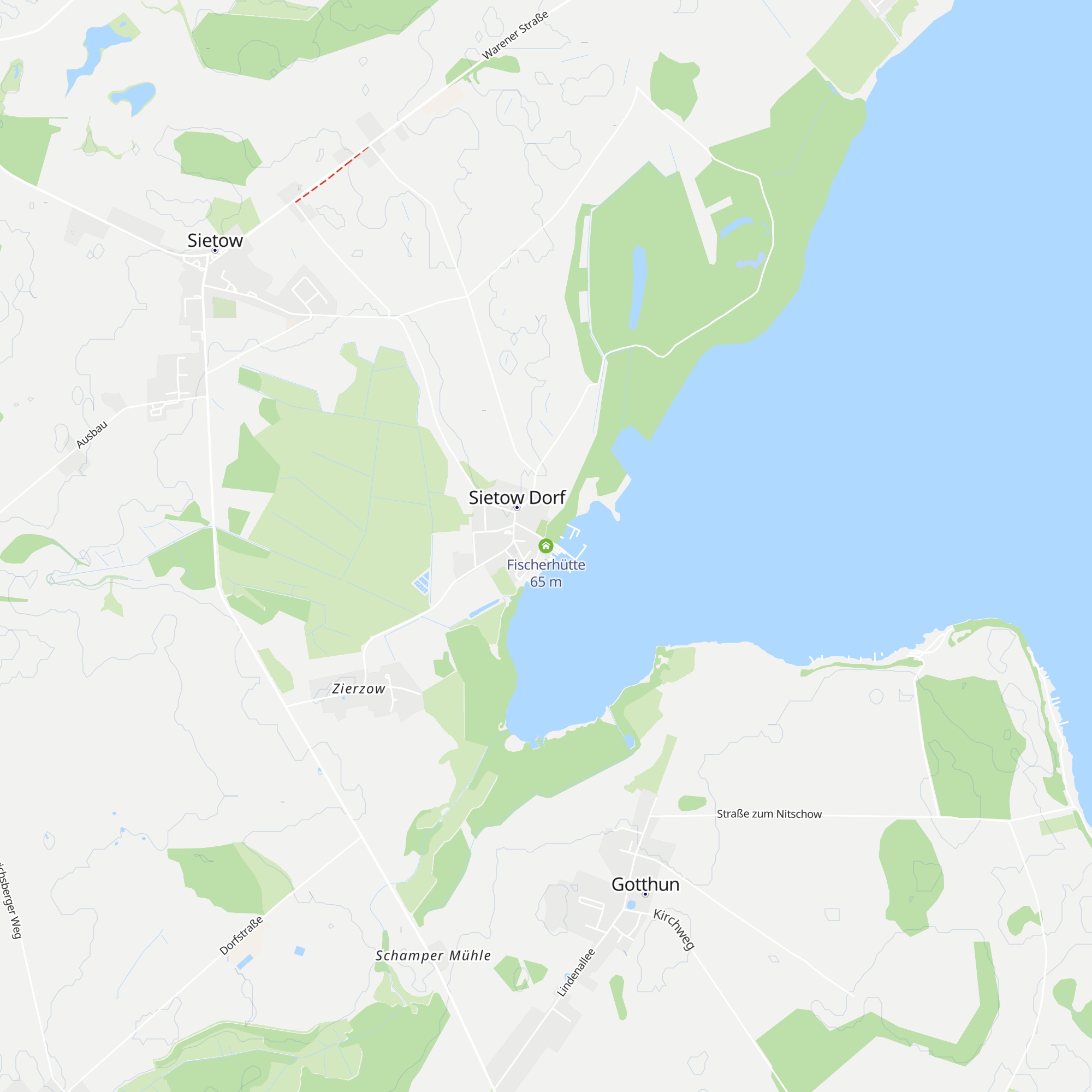 Fischerhütte map