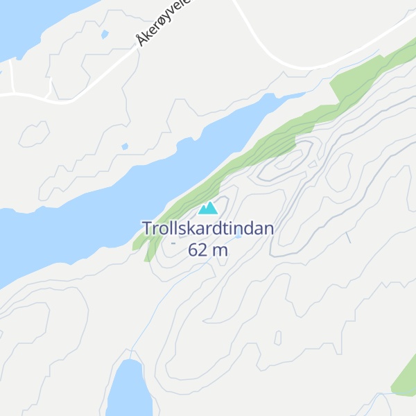 Map of Trollskardtindan