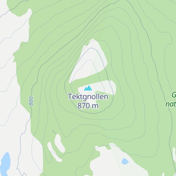 Map of Tektgnollen