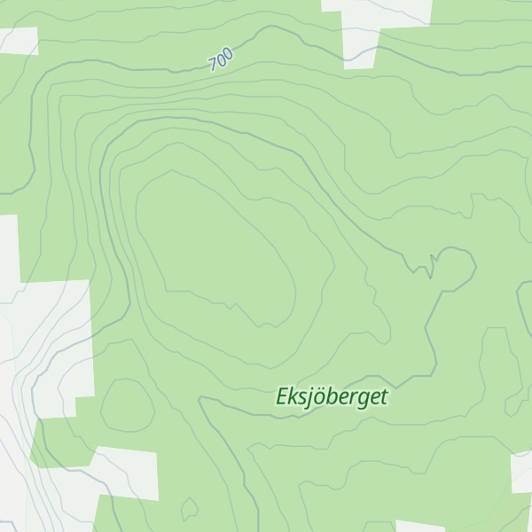 Map of Eksjöberget