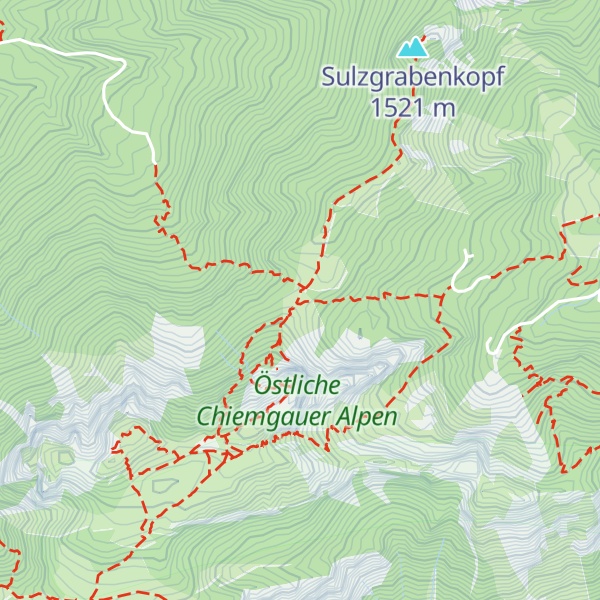Map of Hörndlalm