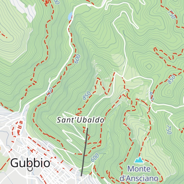Map of Monte Ingino