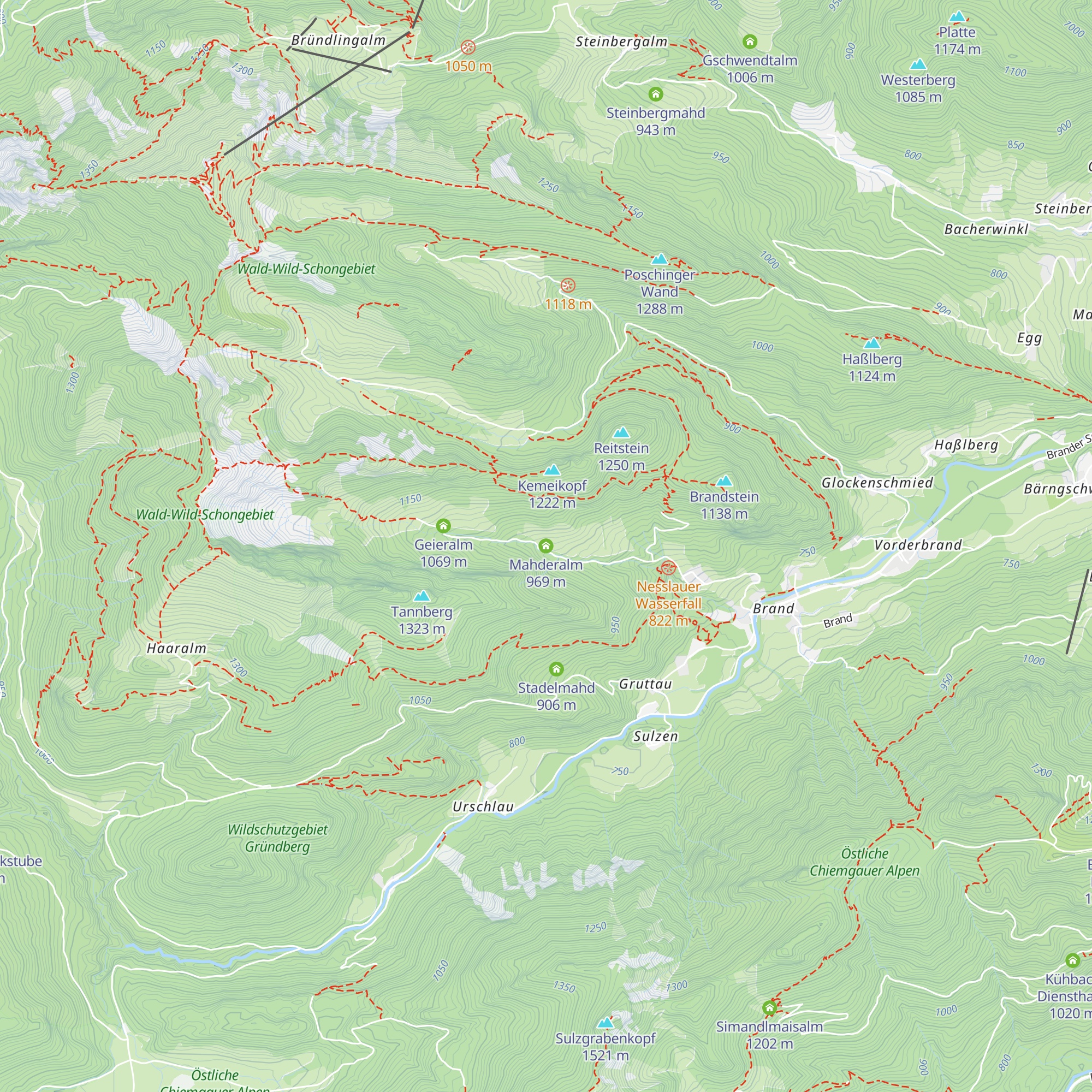 Mahderalm map