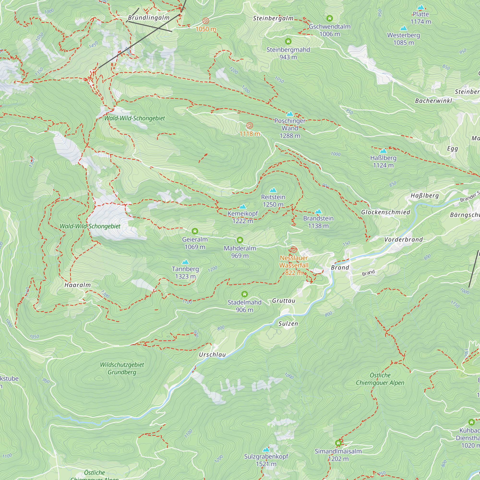 Mahderalm map