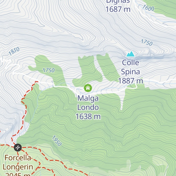 Map of Malga Londo