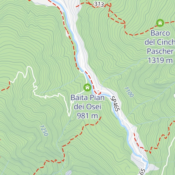 Map of Baita Pian dei Osei