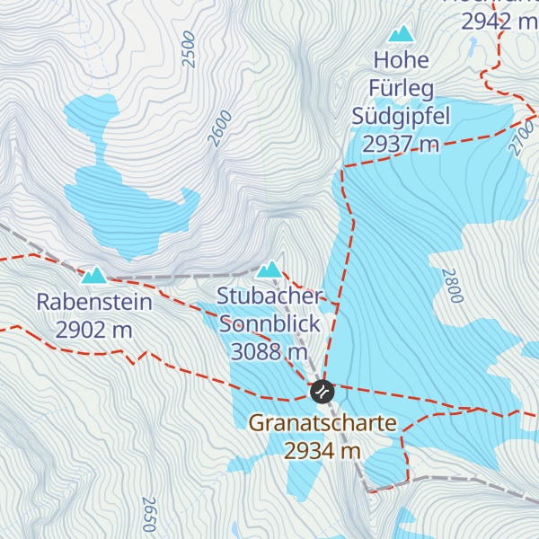 Map of Stubacher Sonnblick