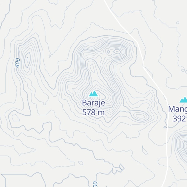 Map of Baraje