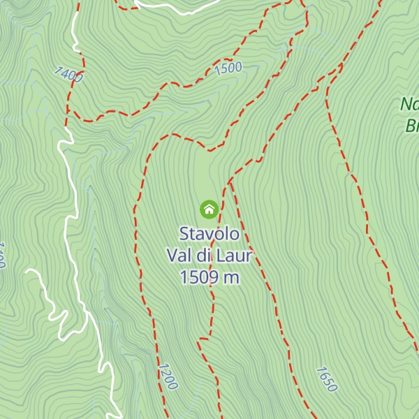 Map of Stavolo Val di Laur