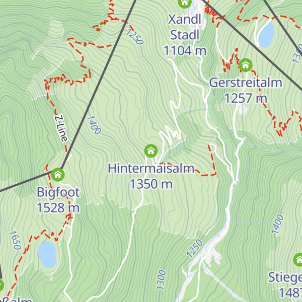 Map of Hintermaisalm